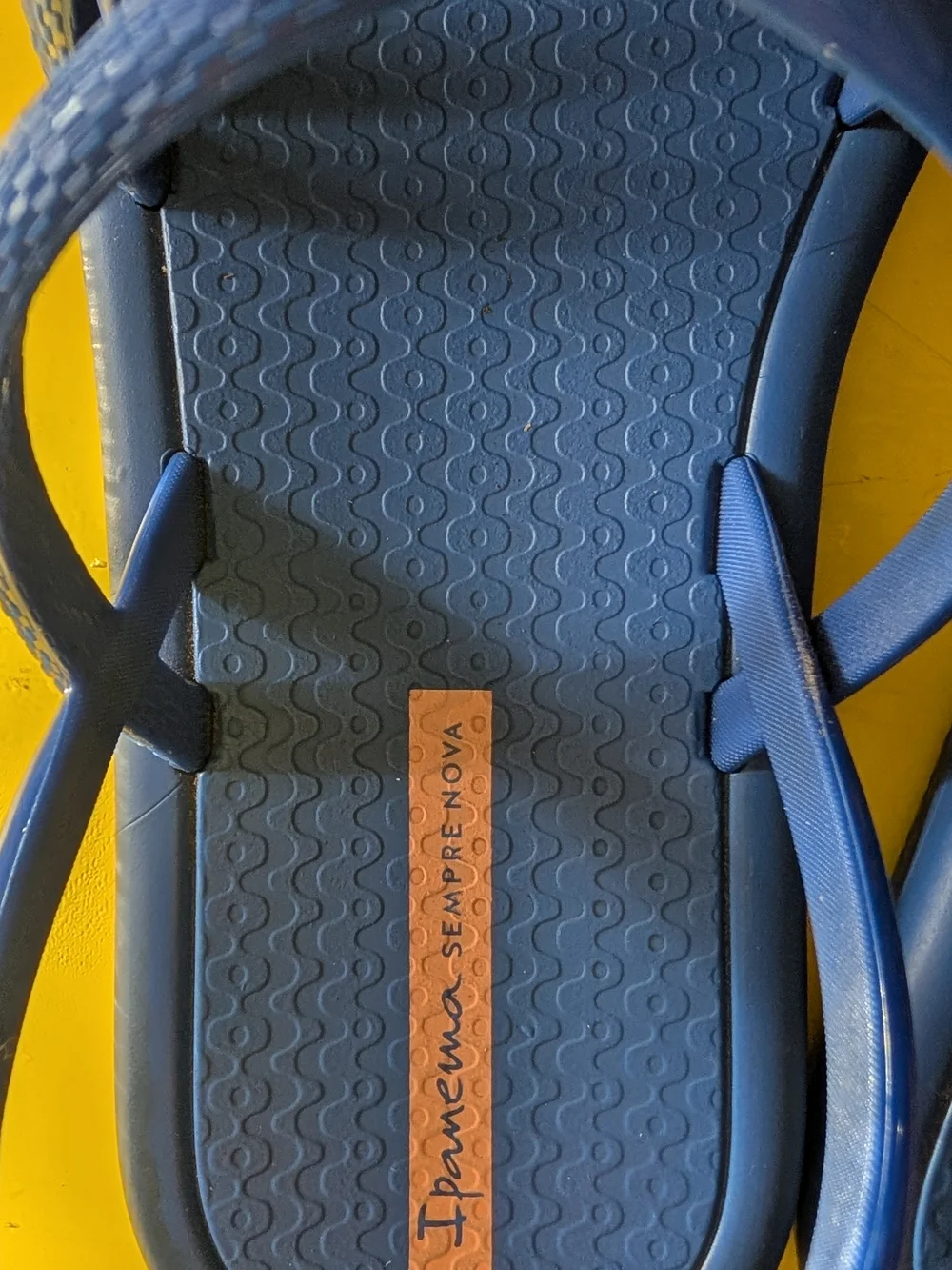 Blue Strappy Sandals - Casual Slide Style